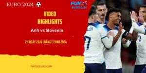 HIGHLIGHTS EURO 2024 | ANH - SLOVENIA: DẤU ẤN NHẠT NHÒA, TAM SƯ LẠI KHIẾN NGƯỜI HÂM MỘ BẤT NGỜ