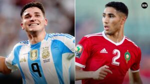 Cùng Tin Tức Bóng Đá nhận định dự đoán trận U23 Argentina vs U23 Morocco, 20h00 ngày 24/7 tại Olympic 2024 Paris. Phân tích phong độ, chiến thuật, và lực lượng của hai đội bóng trẻ đầy triển vọng. Dự đoán kết quả và những yếu tố quyết định trận đấu.